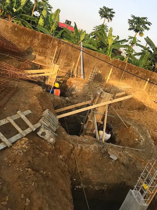 Clifton Group site supervision during excavation works